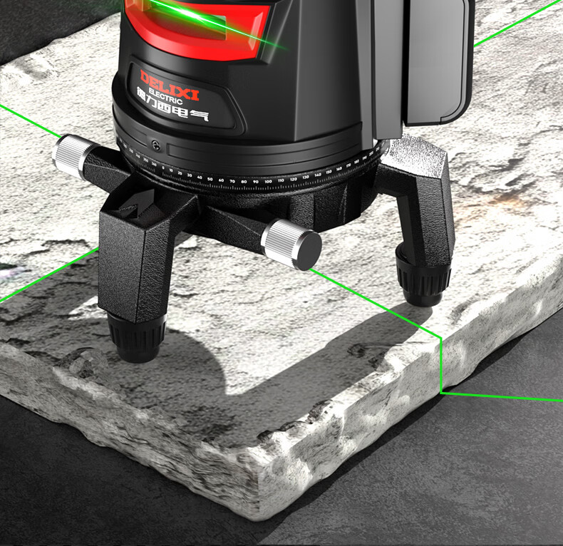 DELIXI ELECTRIC 5-Line Infrared Level High-Precision Strong Light Auto-Leveling Laser Fine Line Daytime Use 17
