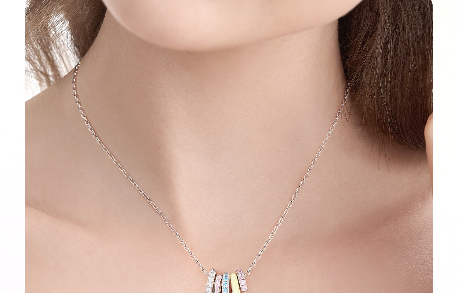 SANRIO Hello Kitty Dopamine Necklace for Women Niche High-End Birthday Gift for Girls 3230 20