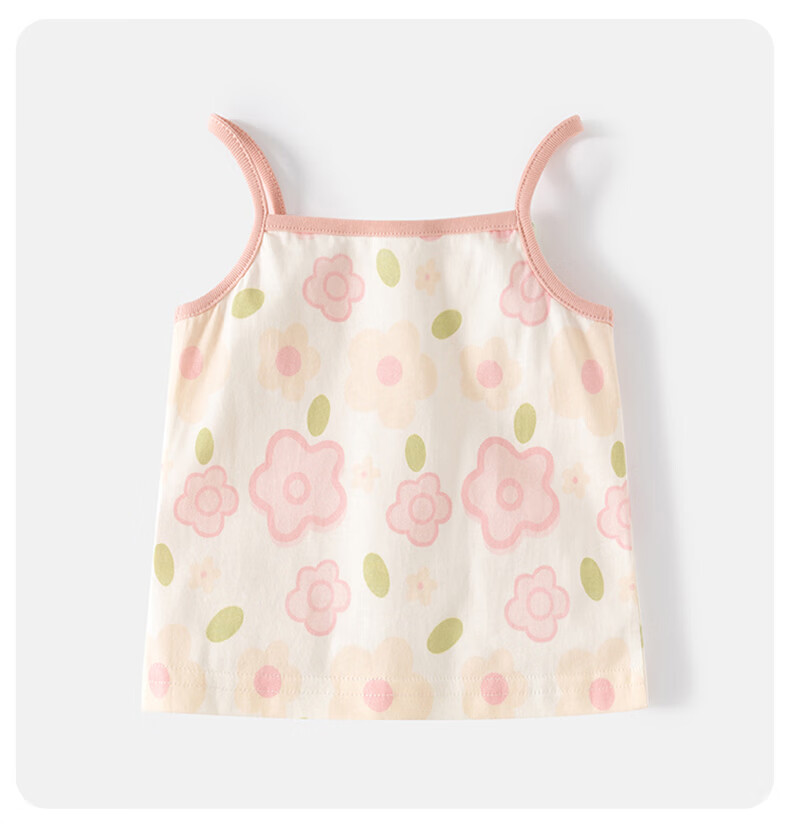 Banxidi Girls' Summer 2026 New Stylish Princess Baby Sleeveless Tank Top Thin Children's Clothing 14