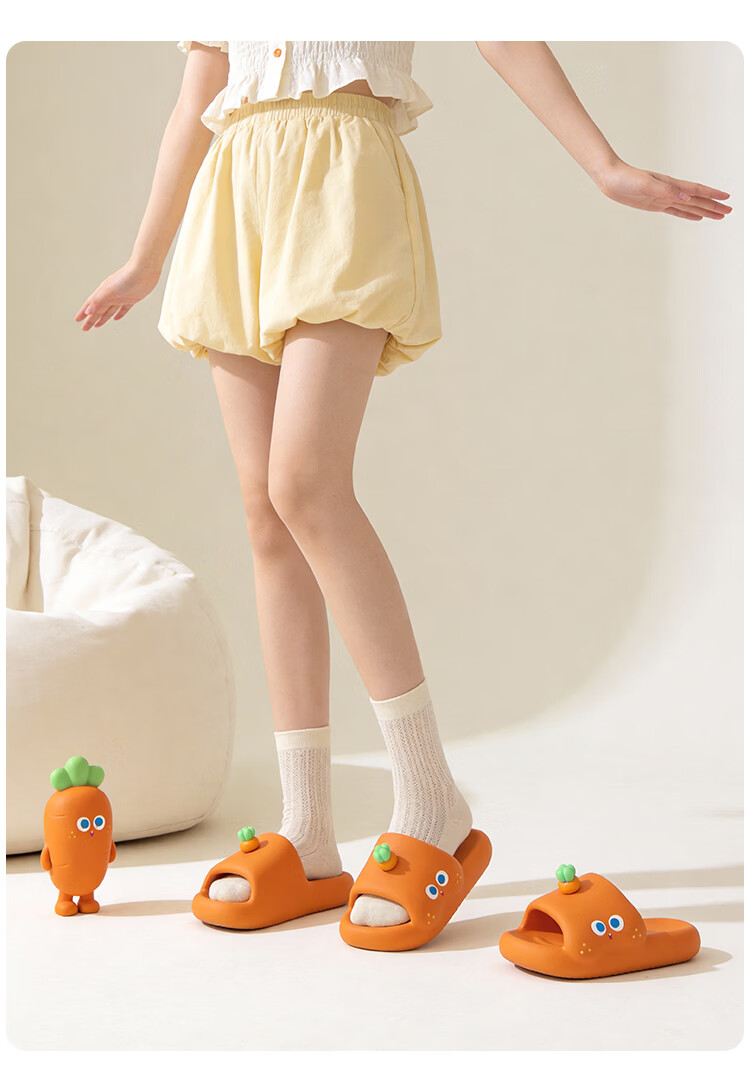 Chedoir Fruit Pineapple Slippers for Women Summer Indoor Home 2026 New EVA Non-Slip Shower Sandals 9