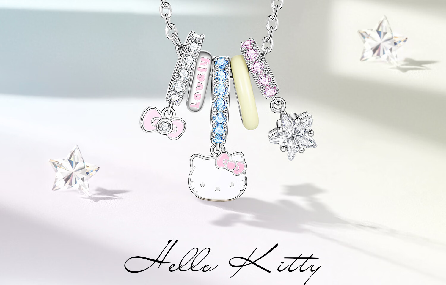 SANRIO Hello Kitty Dopamine Necklace for Women Niche High-End Birthday Gift for Girls 3230 3