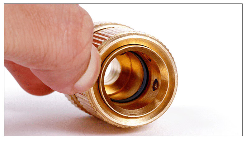 适用于4分铜合金洗衣机快速接头内圈通水接快接头汽车洗车工具汽车