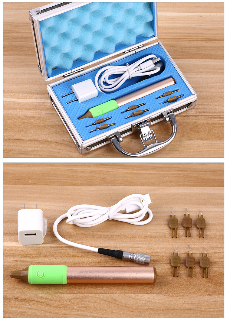 电凝笔止血器电凝止血笔充电式双眼皮电刀整形工具眼科器械止血器 sd