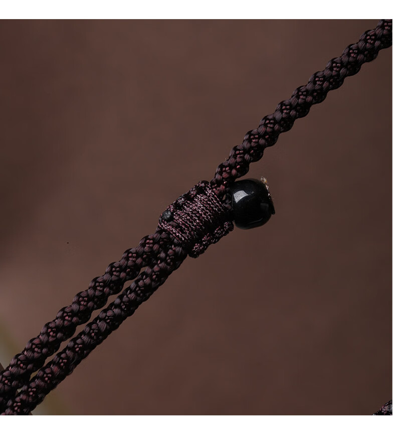 Dijing Pendant Necklace Cord for Men and Women High-End Jade Pendant Hetian Jade Pendant Cord Jade Guanyin Peace Buckle Accessory Hanging Rope 6