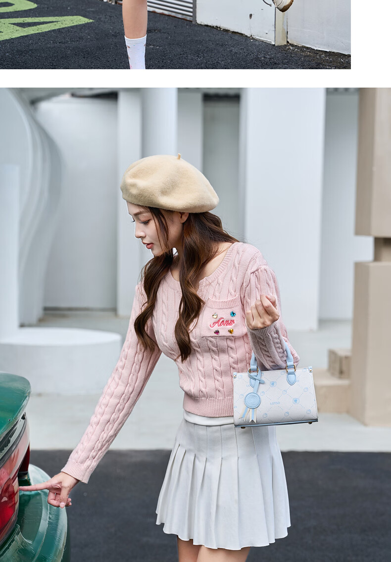 Disney Women's Bag 2026 New Fashionable Crossbody Bag Lightweight Luxury Niche Shoulder Handbag Practical Birthday Gift for Girls 13