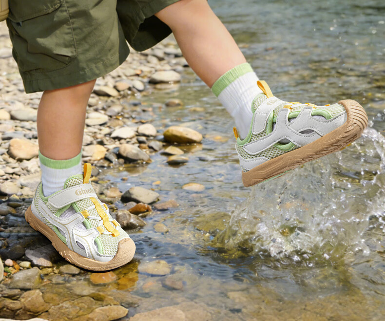 Ginoble Baby Toddler Walking Shoes 2026 Summer Breathable Sandals for Boys and Girls Ages 1-5 GW1872 Ice Green 12