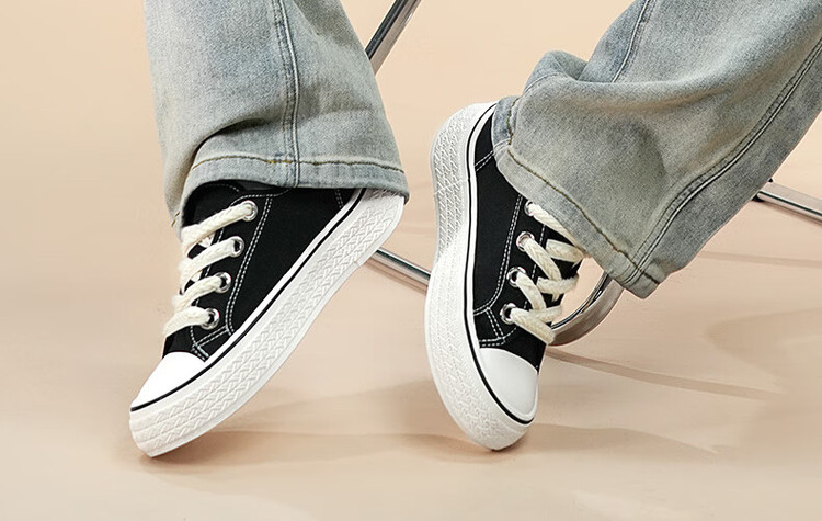 Warrior Official Women's Canvas Shoes 2026 Summer New Breathable Outdoor Casual Shoes Beige Size 35 7
