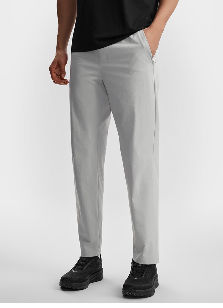FILA Official Agile Woven Men's Pants 2026 Summer Running Fitness Basic Straight-Leg Trousers 11