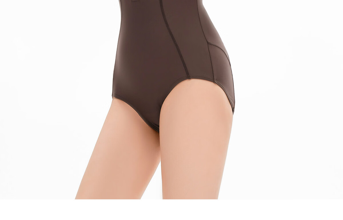 PUMA Women's One-Piece Swimsuit 2026 New Slimming Tummy Control Conservative Plus Size Swimwear for Hot Springs 35