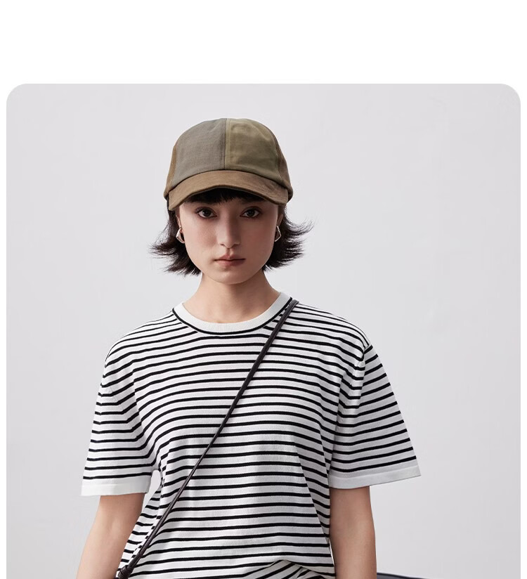 Lagur Couple Edition "Black Gray Yamamoto Style" 100% Cotton Duckbill Baseball Cap Sun Hat Face Slimming Firebrick Red 29
