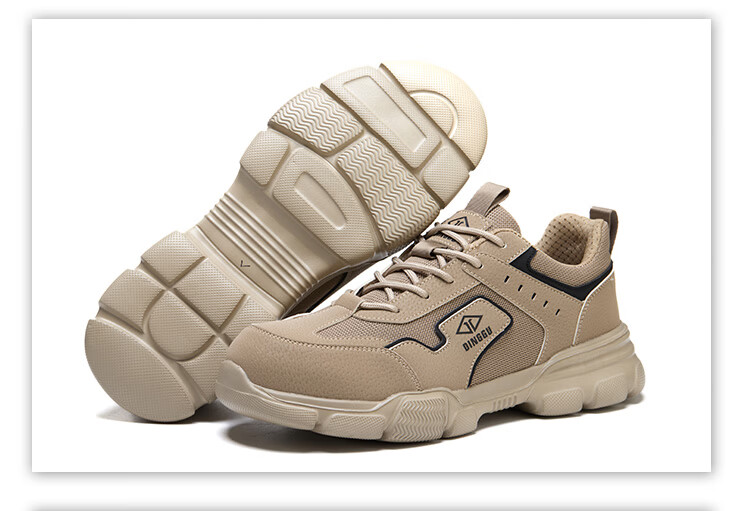 Dinggu Men's Safety Work Shoes Anti-Smash Anti-Puncture Durable Lightweight Comfortable Steel Toe JD1812MH38 13
