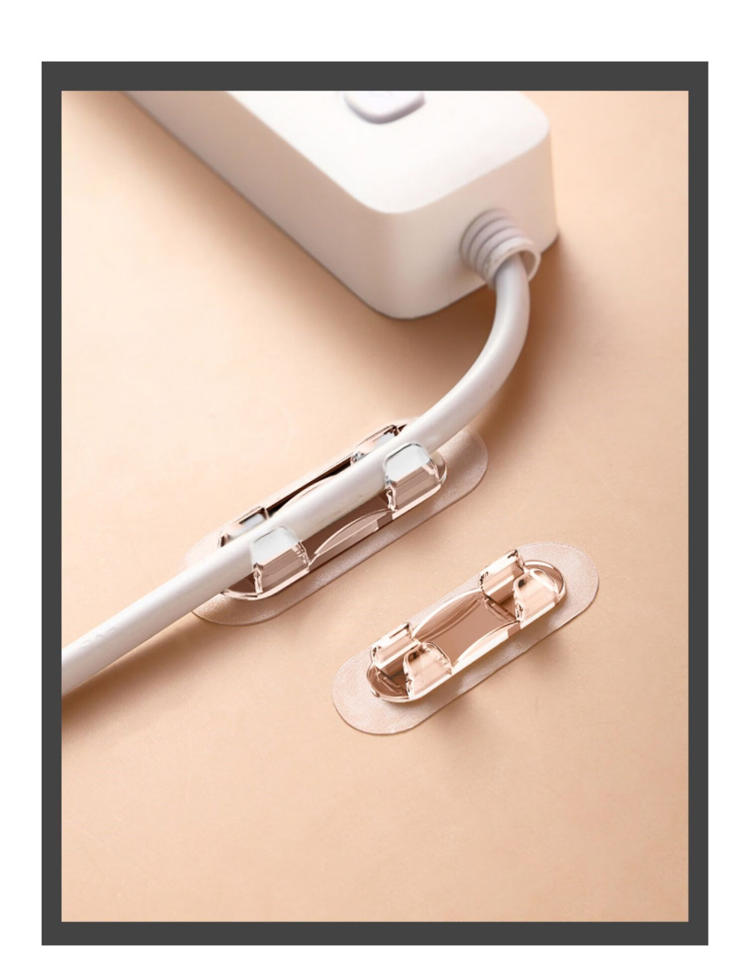 卡扣固定器电线固定器网线走线神器线卡子卡扣自粘免打孔线夹插座收纳