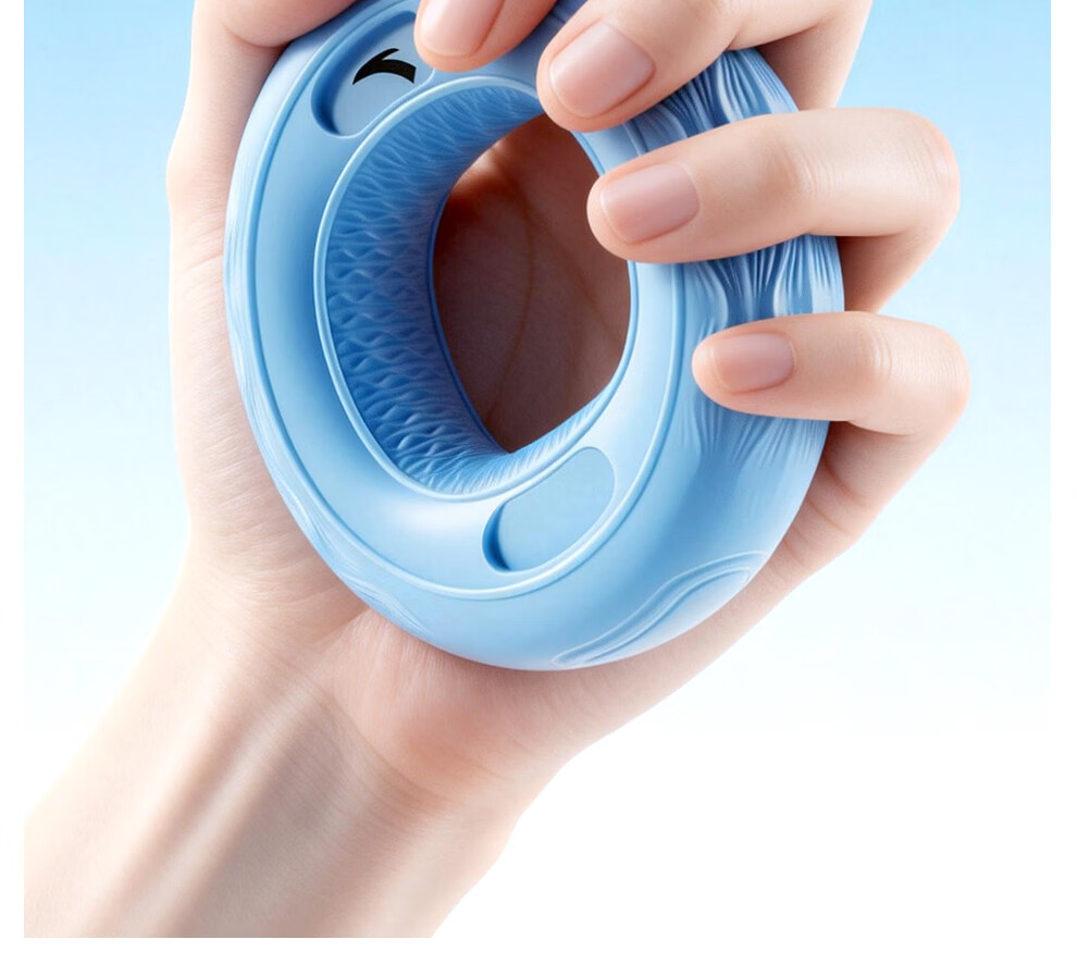 ANTA Grip Ring Finger Rehabilitation Training Hand Strengthener Silicone Grip Exerciser Stress Relief Arm Strength Trainer Portable 12