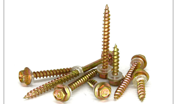 410 304不锈钢外六角尖头木螺丝 外六角法兰自攻螺丝钉光伏m5 镀锌 5*