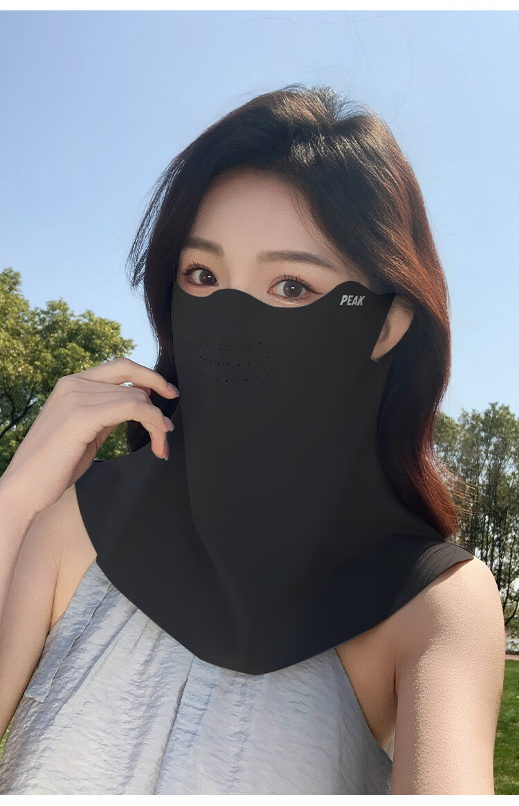 Peak Sun Protection Face Mask Hooded Ear-Hanging Outdoor Fishing Cycling Windproof Breathable UV Protection Eye Neck Face Bikini 17