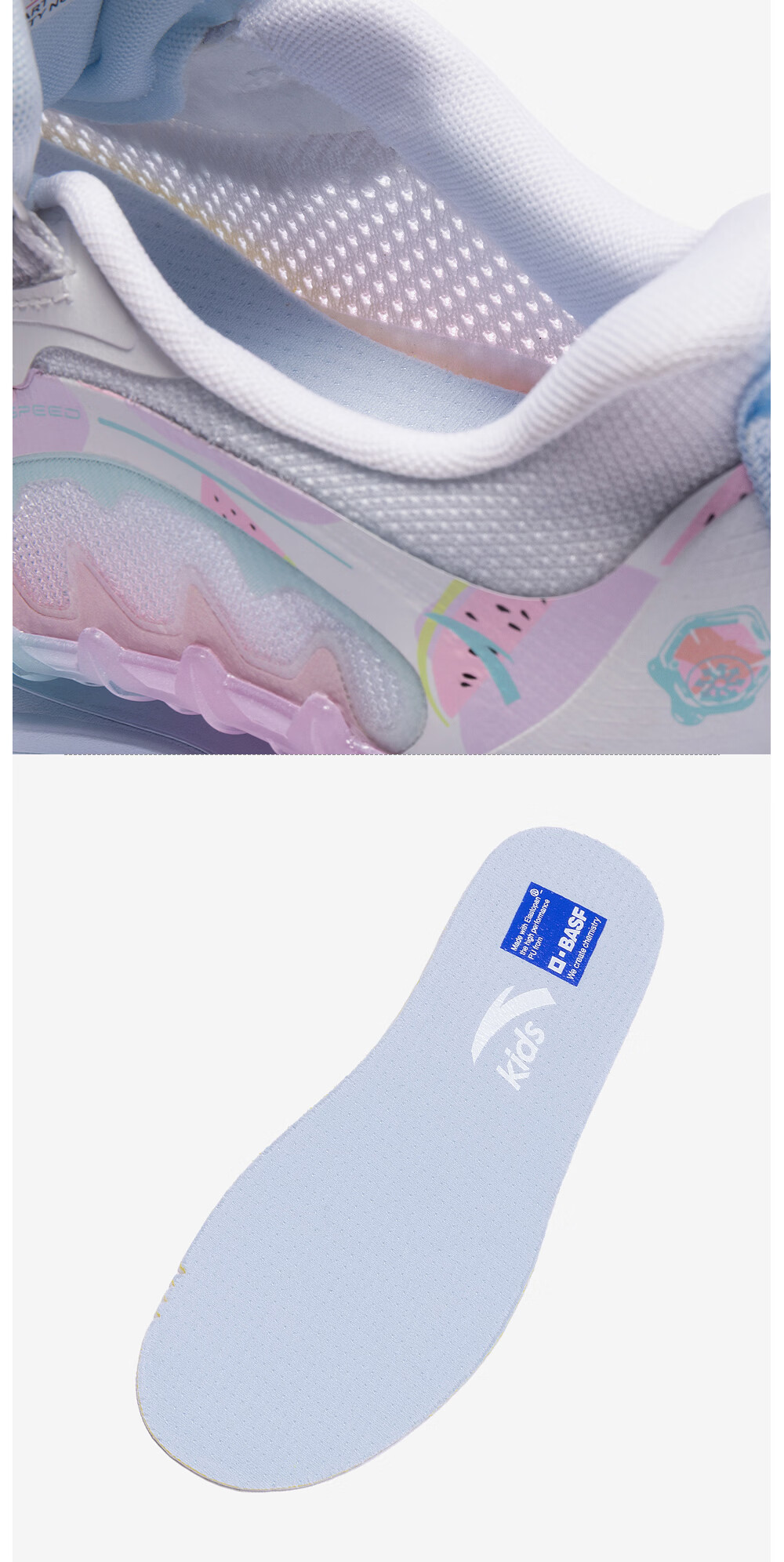 Anta Kids Running Shoes Chasing Wind 8 2026 Summer Boys and Girls Toddler Running Shoes Professional Running Shoes 322629901 13