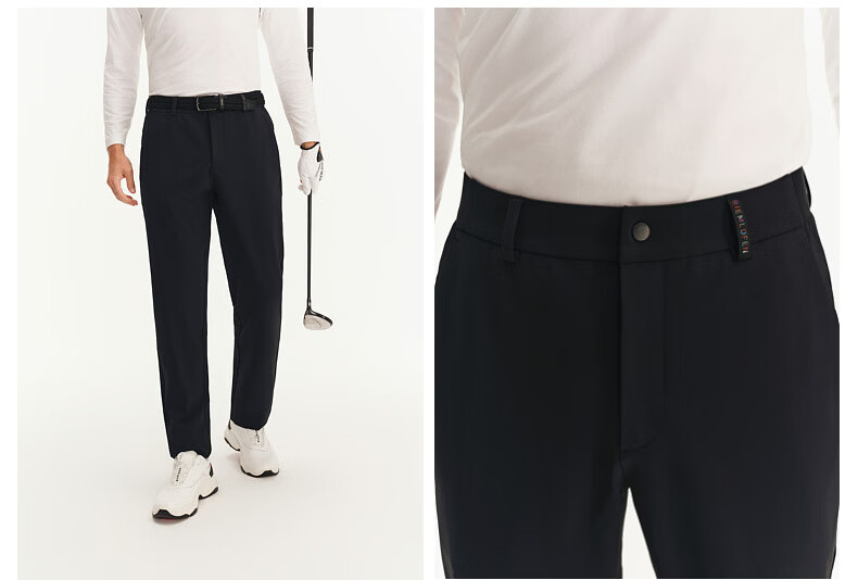 Biyinlefen Golf [UV Protection Cooling] 2026 Spring New Men's Fashion Versatile Sports Casual Stretch Comfortable Skin-friendly Pants 9