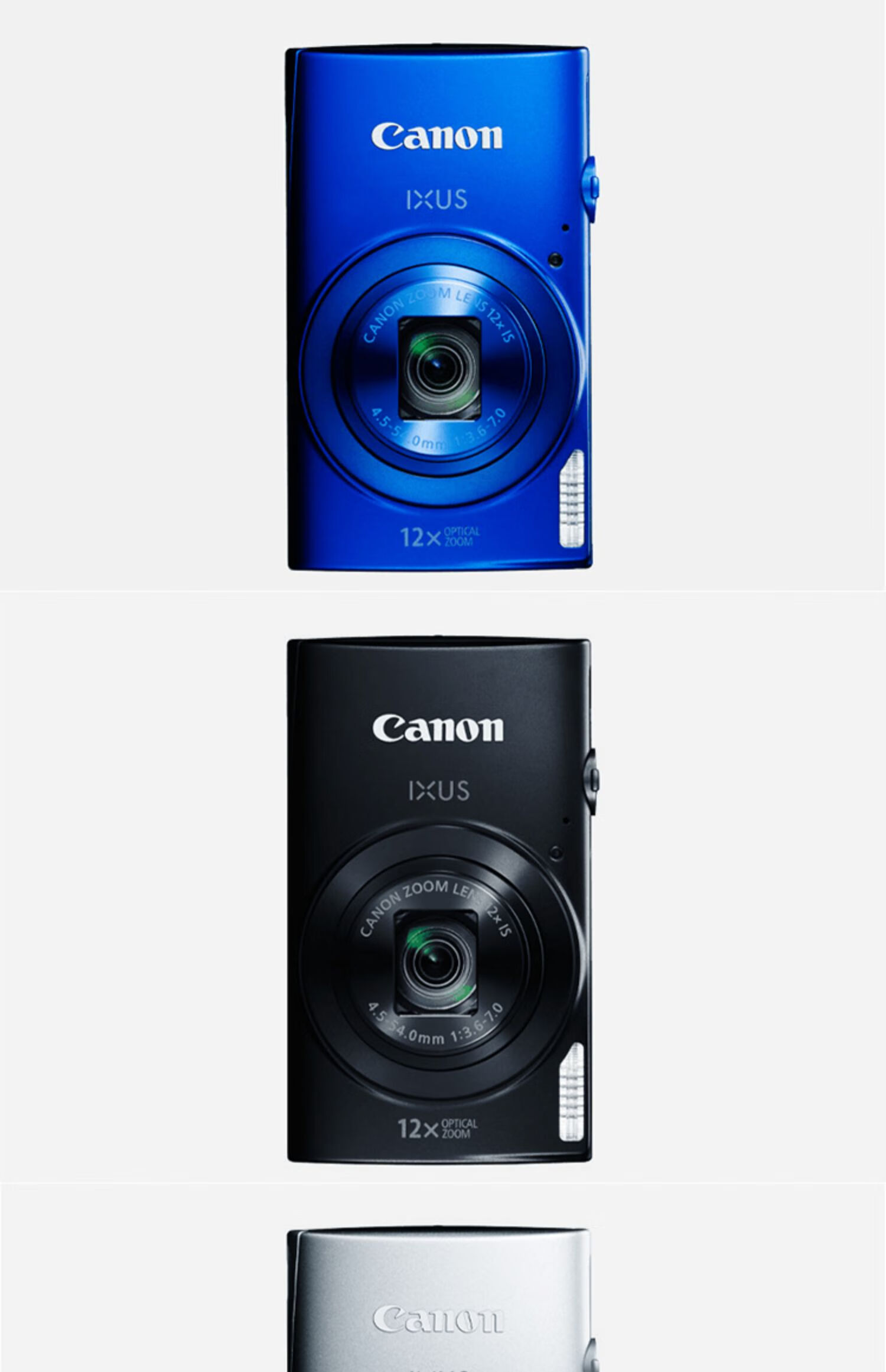 佳能(canon) ixus 170 高清ccd相机 2000万像素复古便携长焦卡片机