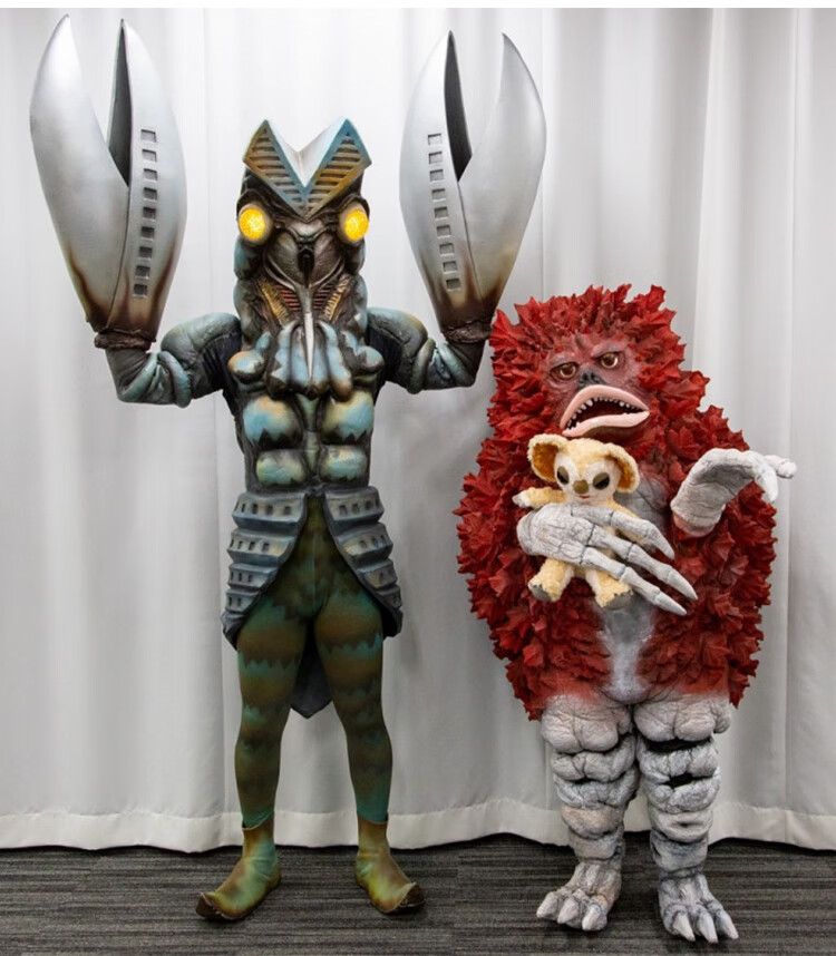 巴尔坦星人奥特的曼cos服装头盔摆件可穿戴全身盔甲eva道具皮套 黑暗