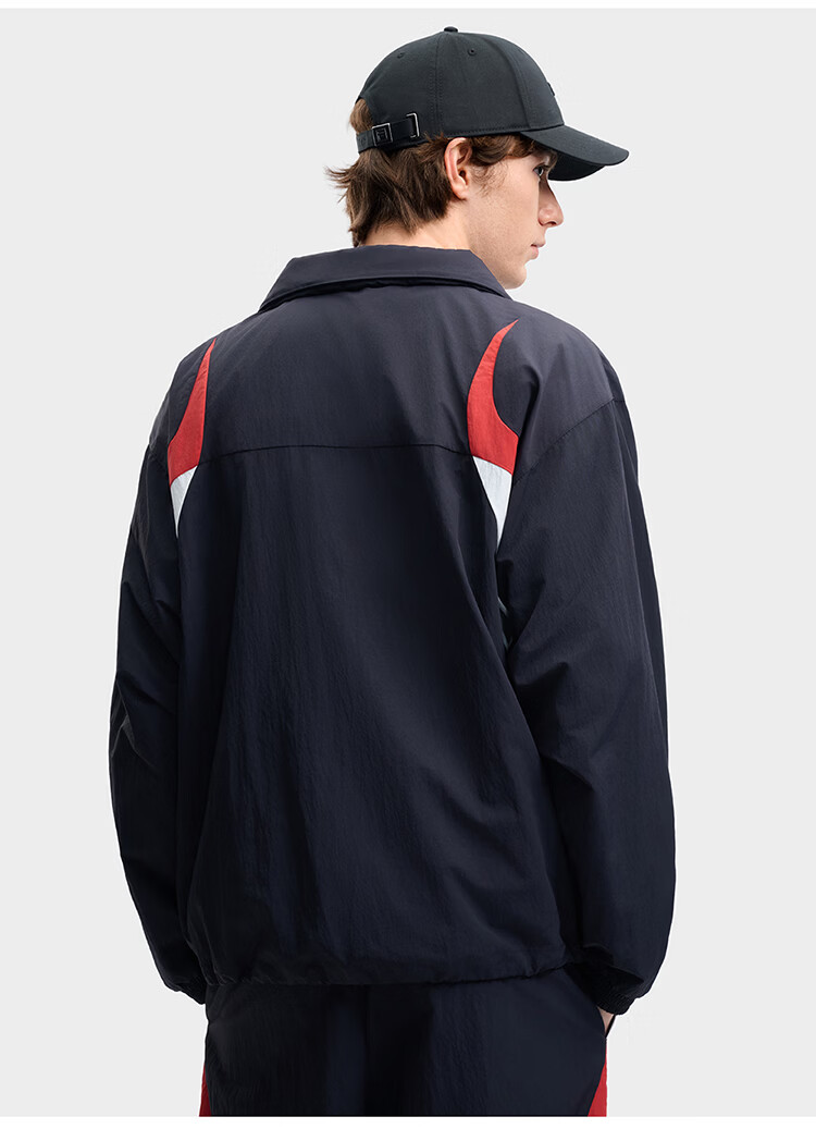 FILA Official Yi Yangqianxi Men's Woven Jacket 2026 Summer Loose Cool Sun Protection Hooded Top 5