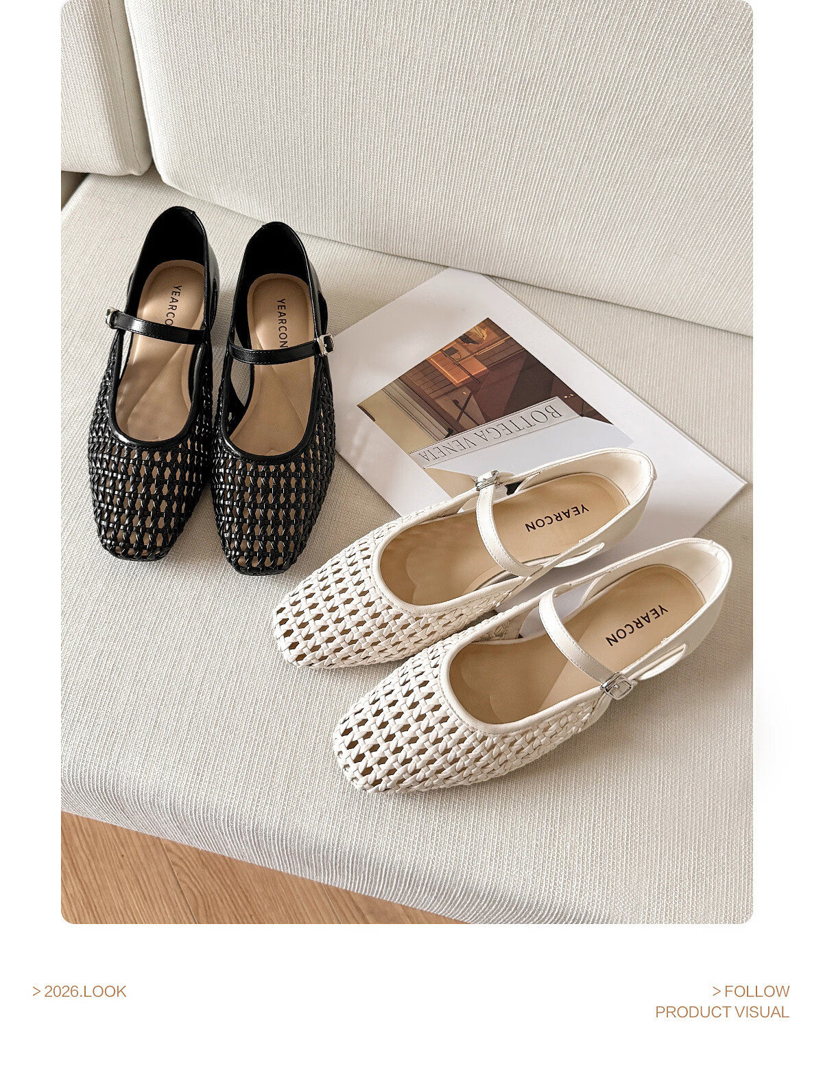 Eierkang 520 Gift Hollow-out Mary Jane Low Heel Commuting Low-cut Single Shoes 29982W Black 36 3