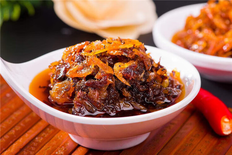 xo酱天海渔丰即食xo酱银虾酱海鲜酱拌饭捞拌面酱虾仔酱阳江特产 银