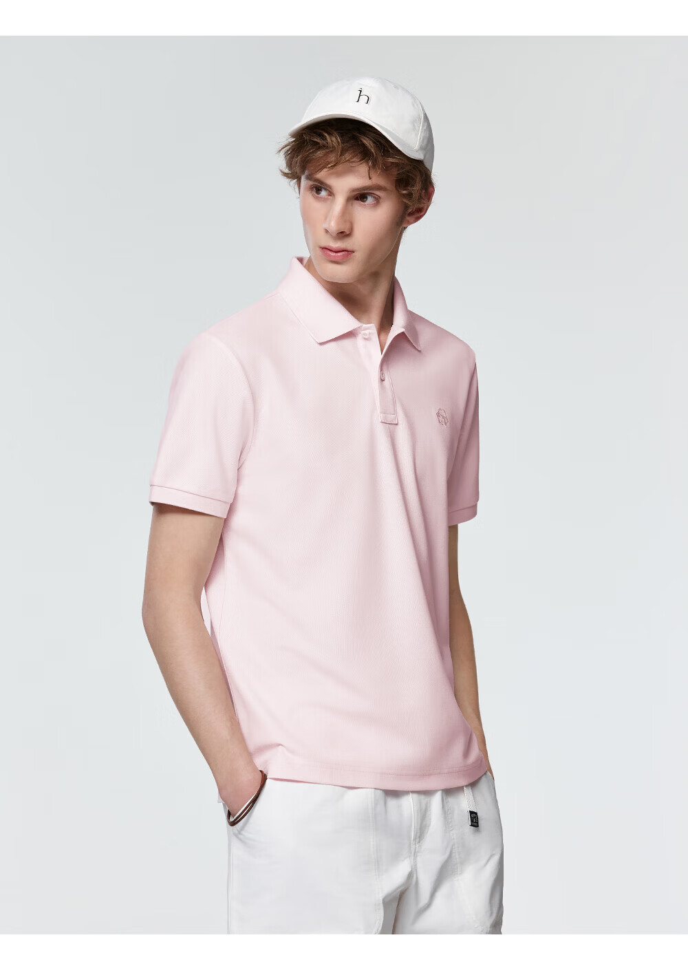 HAZZYS Men's 26 Summer PHIZ Anti-Mite Antibacterial Cooling Short Sleeve Polo Shirt 26