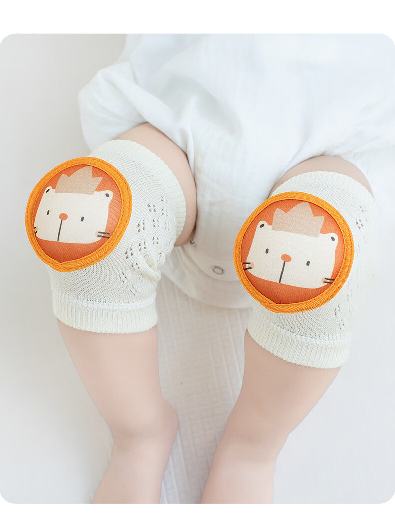 Baby Crawling Knee Pads Summer Thin Toddler Walking Knee Elbow Protectors Anti-Fall Safety Gear 14