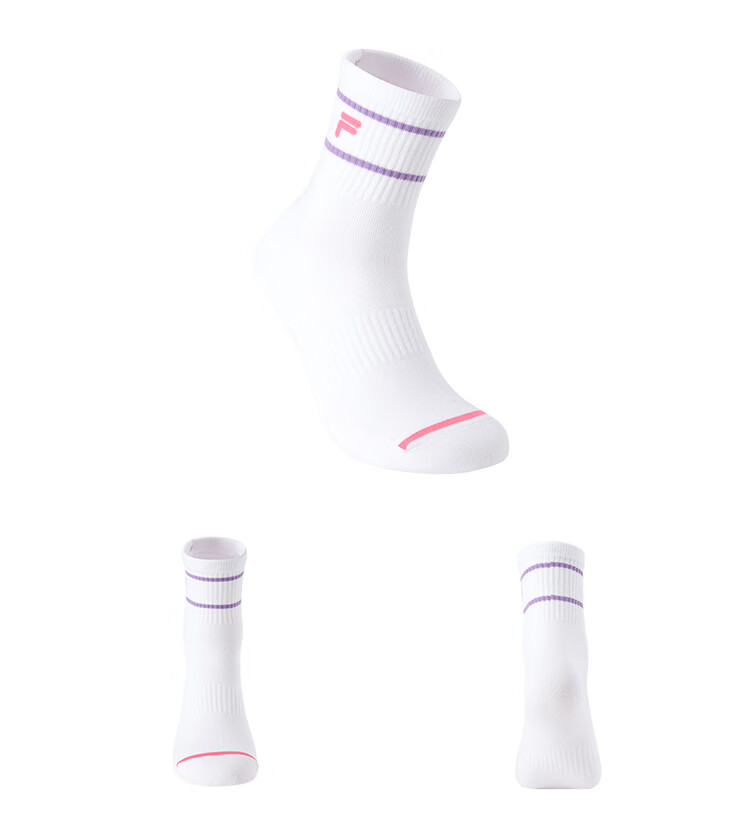 FILA FUSION Couple Mid-Waist Socks 2026 Summer Comfortable Sports Mid-Calf Socks 8