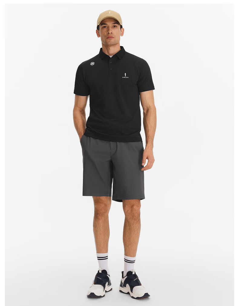 Biyinlefen Golf [UPF500+] 2026 Spring New Men's Sports Casual Stretch Comfortable Quick-Dry Moisture-Wicking Short Sleeve Polo Shirt 15