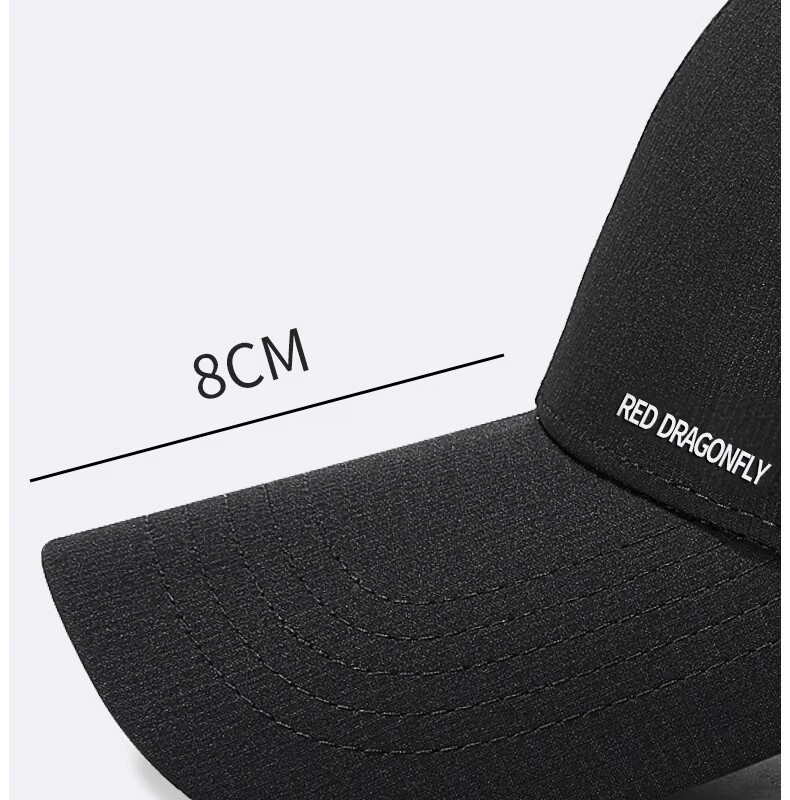 RED DRAGONFLY Men's Summer Breathable Mesh Baseball Cap Outdoor Casual Hiking Fishing Sunshade Duckbill Hat Sun Protection Cap 10