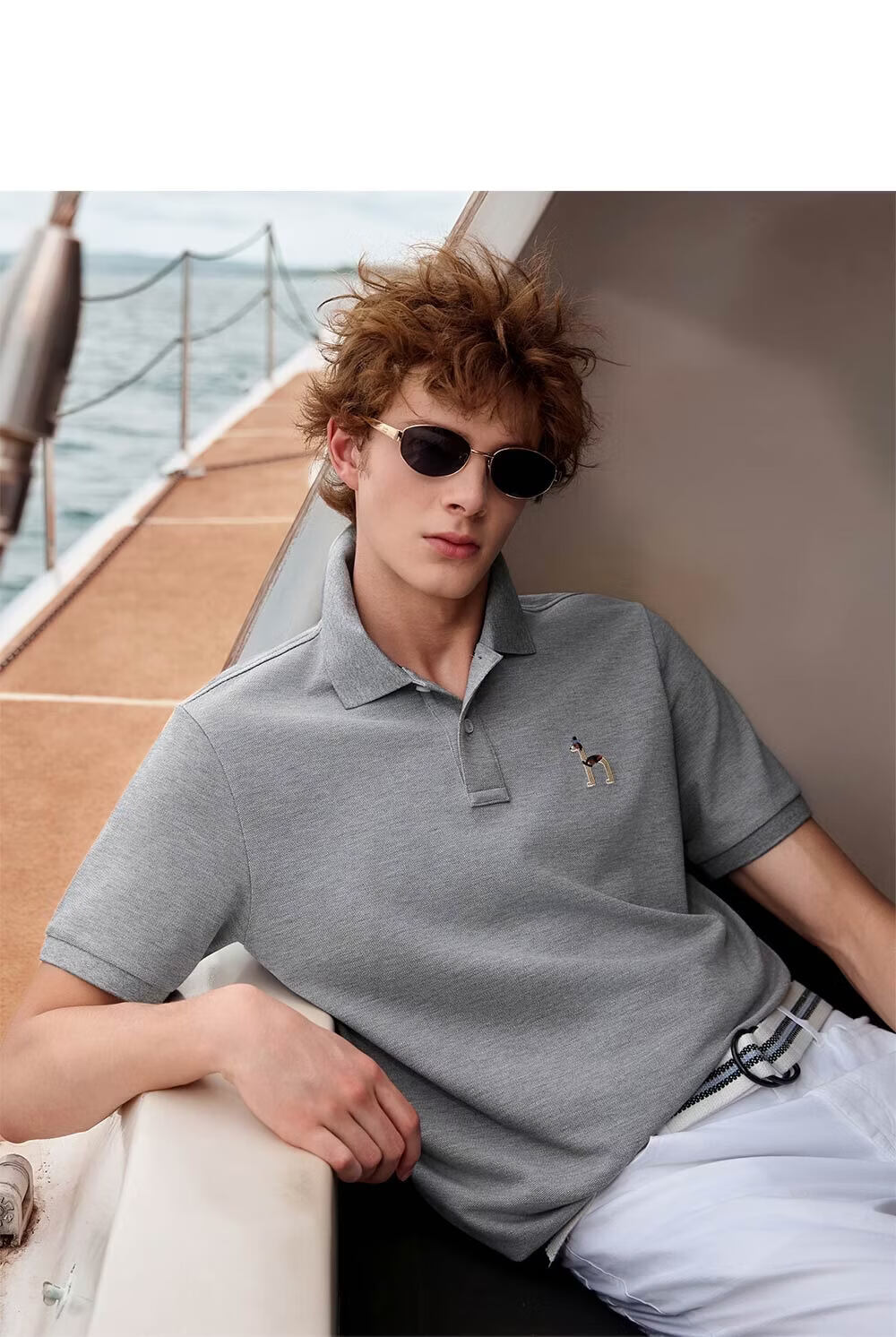 HAZZYS Men's Summer 2026 Short Sleeve Polo Shirt [Cooling/3A Antibacterial/Anti-Mite] 31