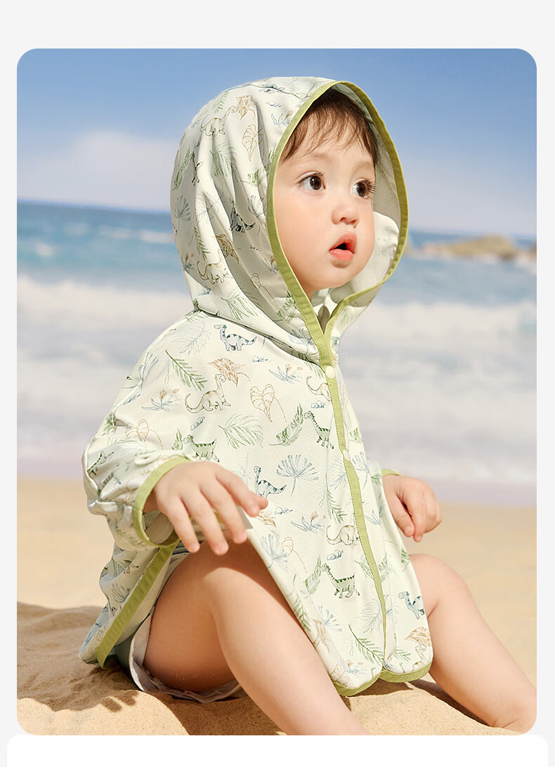Kocotree KK Tree Kids Sun Protection Jacket Cooling Breathable Baby Skin Coat UV Protection Cape Style 31