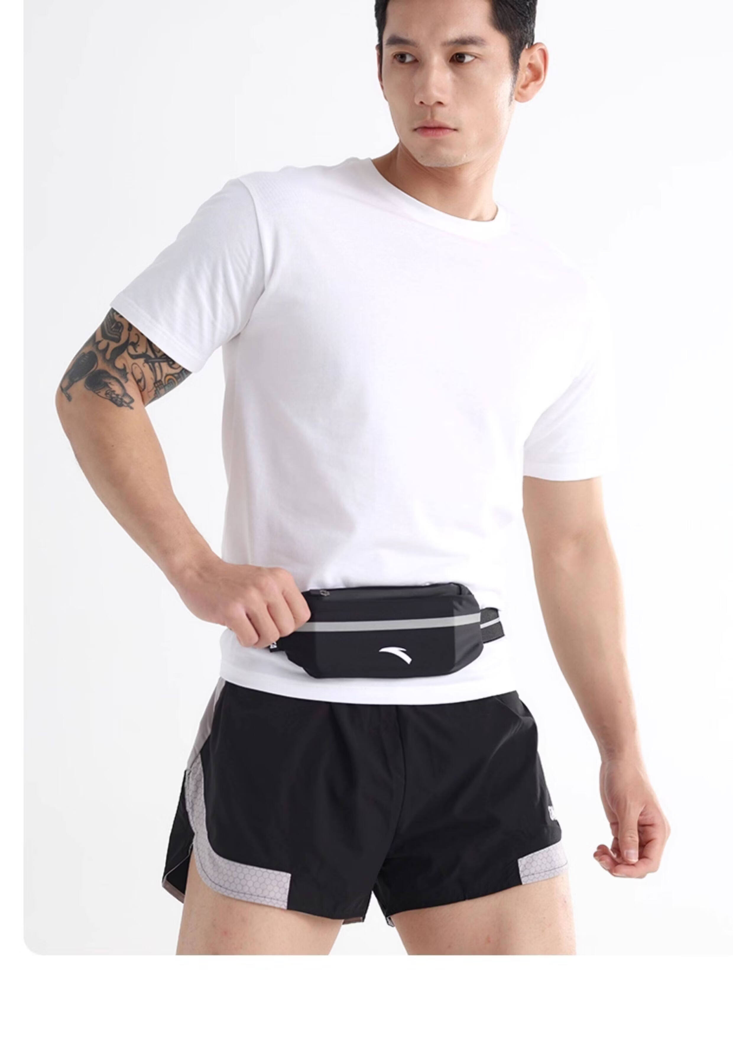 Anta Running Waist Bag Sports Running Phone Pouch Women Invisible Gear Cycling Ultra-thin Waterproof Fitness Marathon Men 9