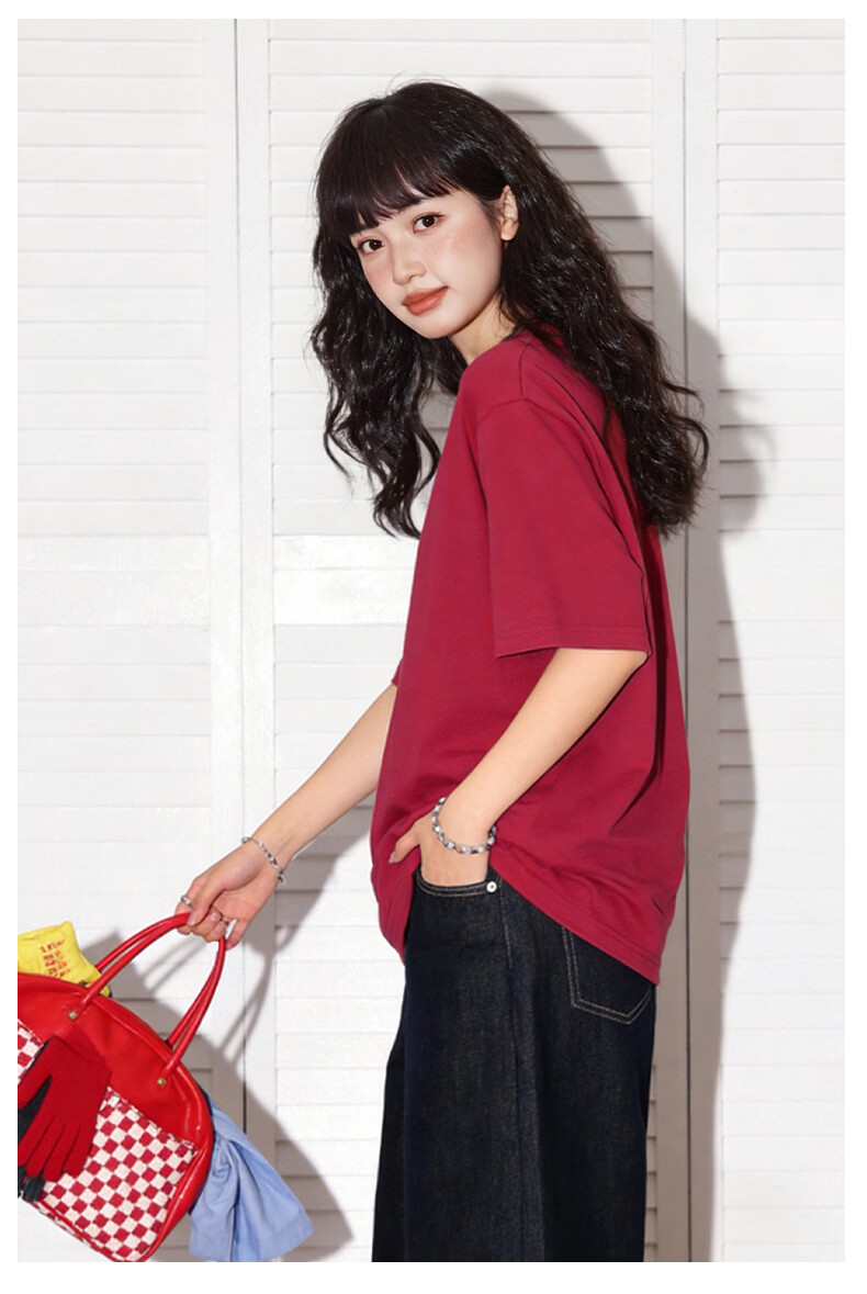 TonLion Women's Summer New Pure Cotton Short Sleeve Loose T-Shirt Cartoon Design Trendy High-Quality Half Sleeve Top 4