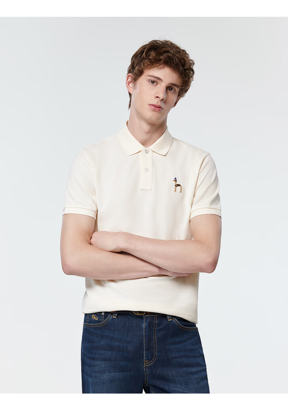 HAZZYS Men's Summer 2026 Short Sleeve Polo Shirt [Cooling/3A Antibacterial/Anti-Mite] 21
