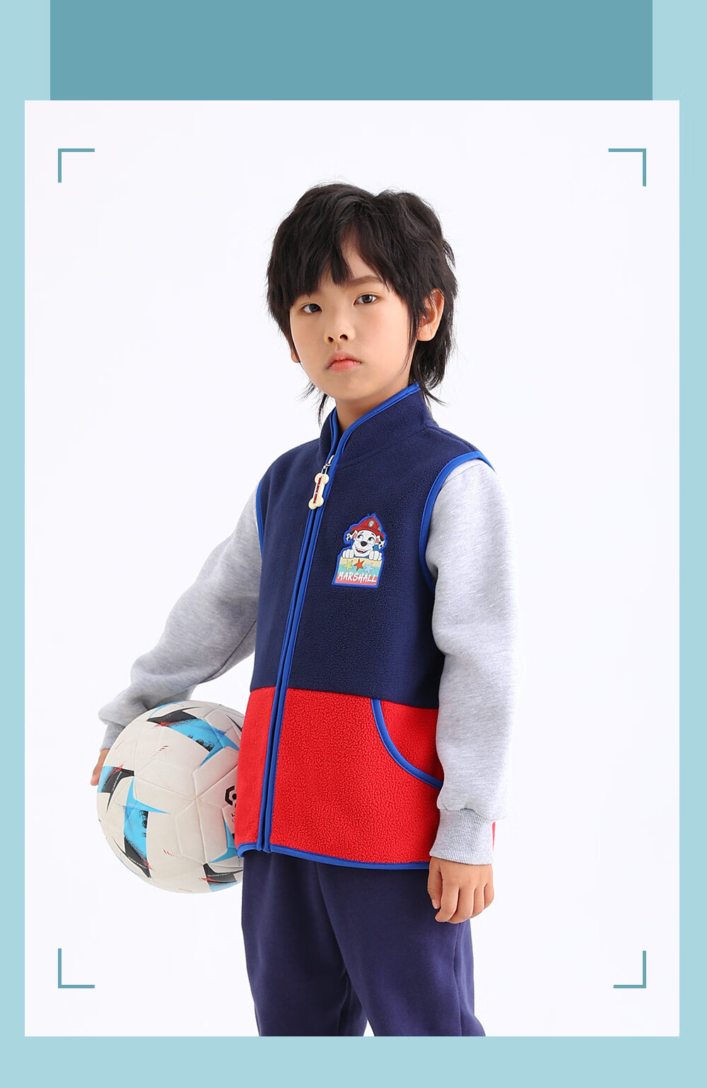 PAW PATROL Kids Vest Boys Girls Spring Baby Student Warm Fleece Jacket 1983A 120 13