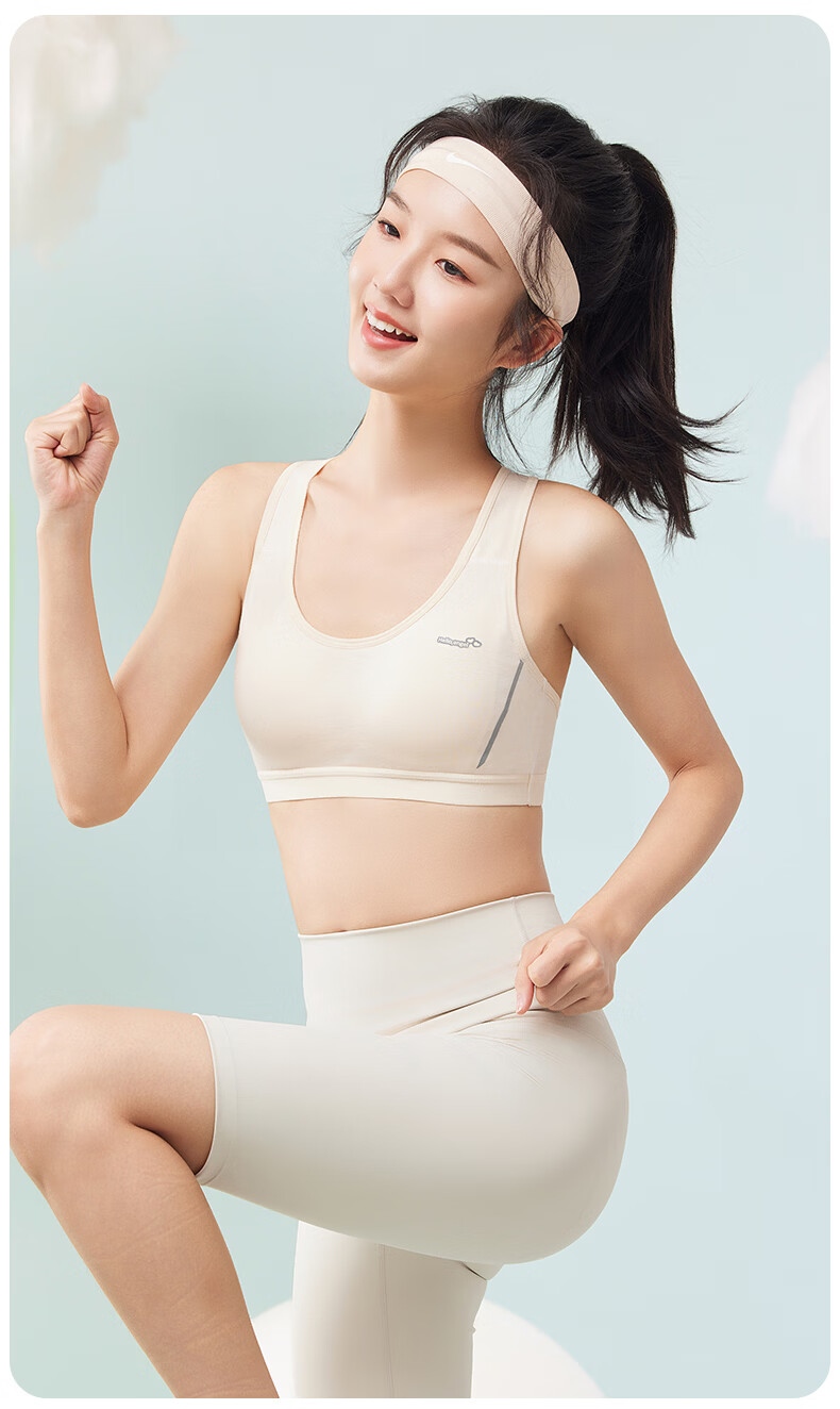 Langsha Girls' Developmental Period Cotton Youth Sports Shockproof Vest Thin Racerback Girls' Tank Top for Middle School Students 14