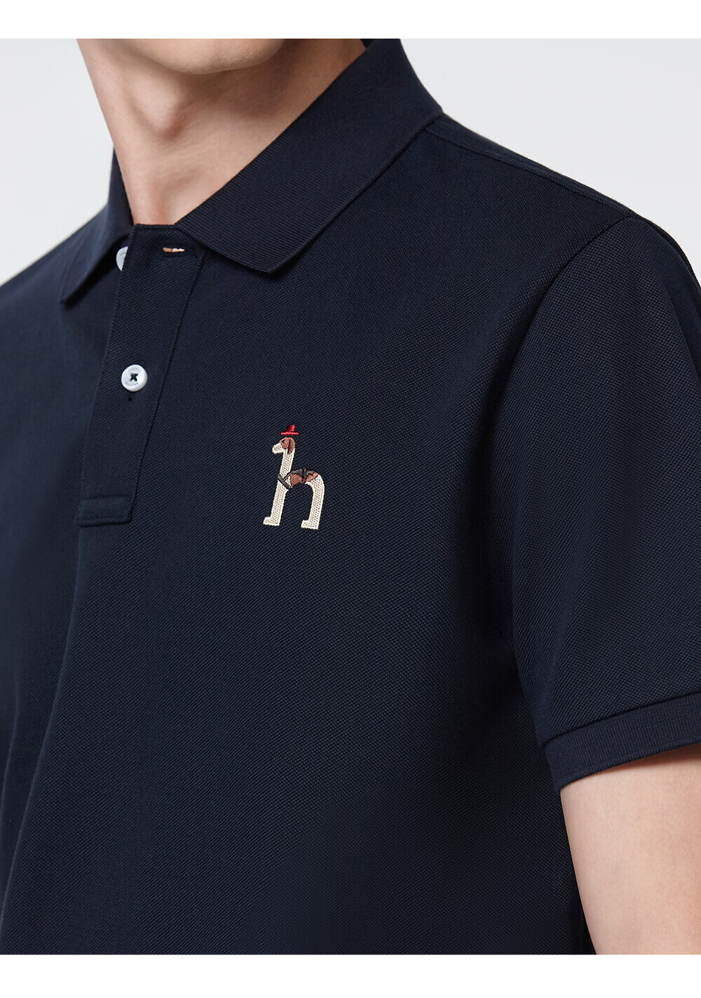 HAZZYS Men's Summer 2026 Short Sleeve Polo Shirt [Cooling/3A Antibacterial/Anti-Mite] 11