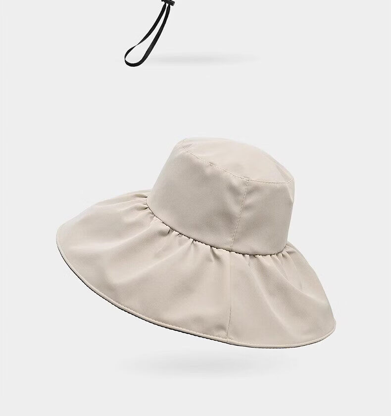 Jingtang Jingpin 2026 New Women's Sunshade Hat Spring Summer UV Protection Japanese Style Fisherman Outdoor Sun Hat 12