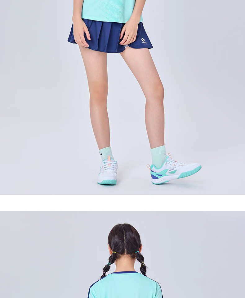 KUMPOO 26th Anniversary New Badminton Skirt Sweat-Absorbing Quick-Dry Breathable Skirt K261W-7063 Dark Blue S 11