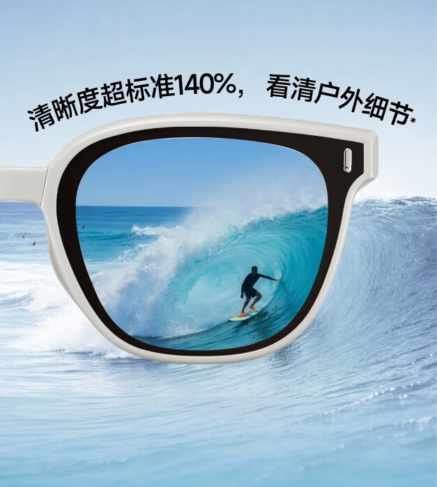 Beneunder Sunglasses Square Round Frame Unisex New Driving Outdoor Travel HD Folding Sunglasses FD026 5