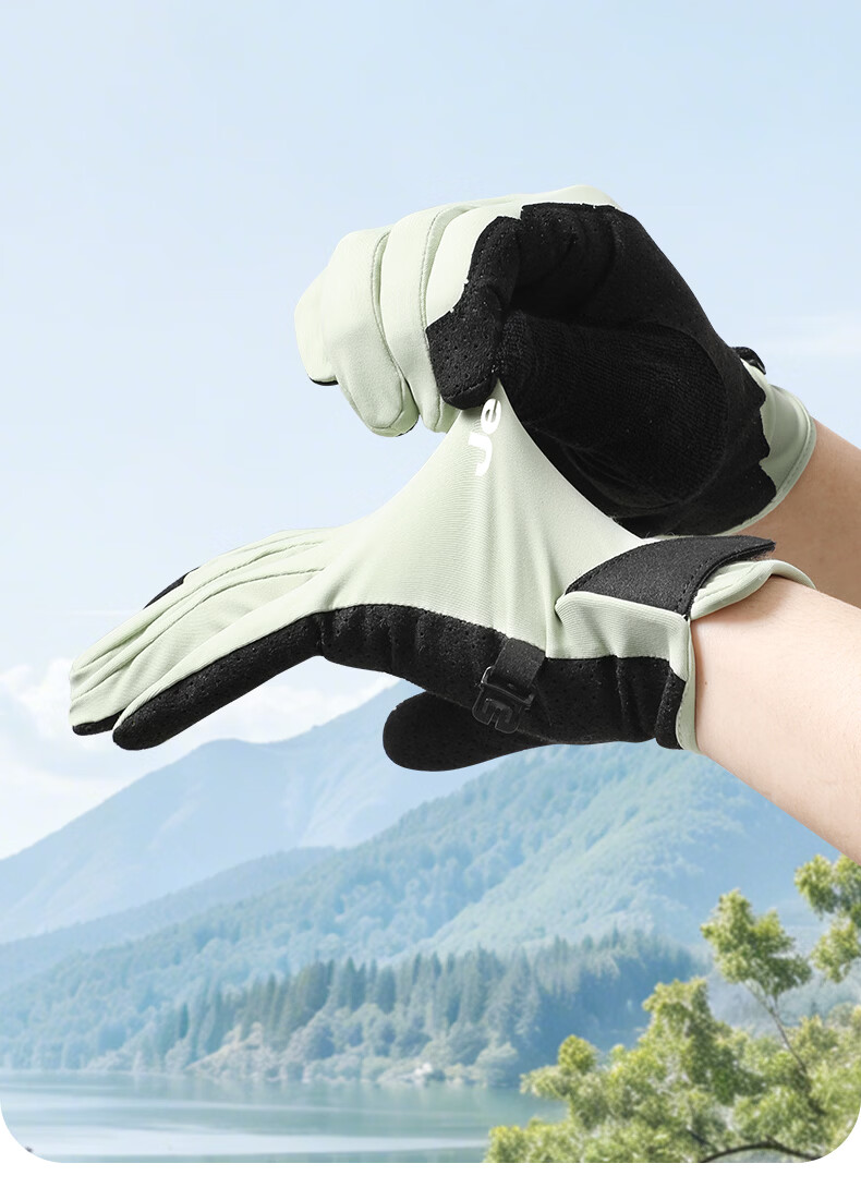 JEEP Men's Summer Thin UV Protection Anti-Slip Touchscreen Riding Driving Gloves Black XL 10