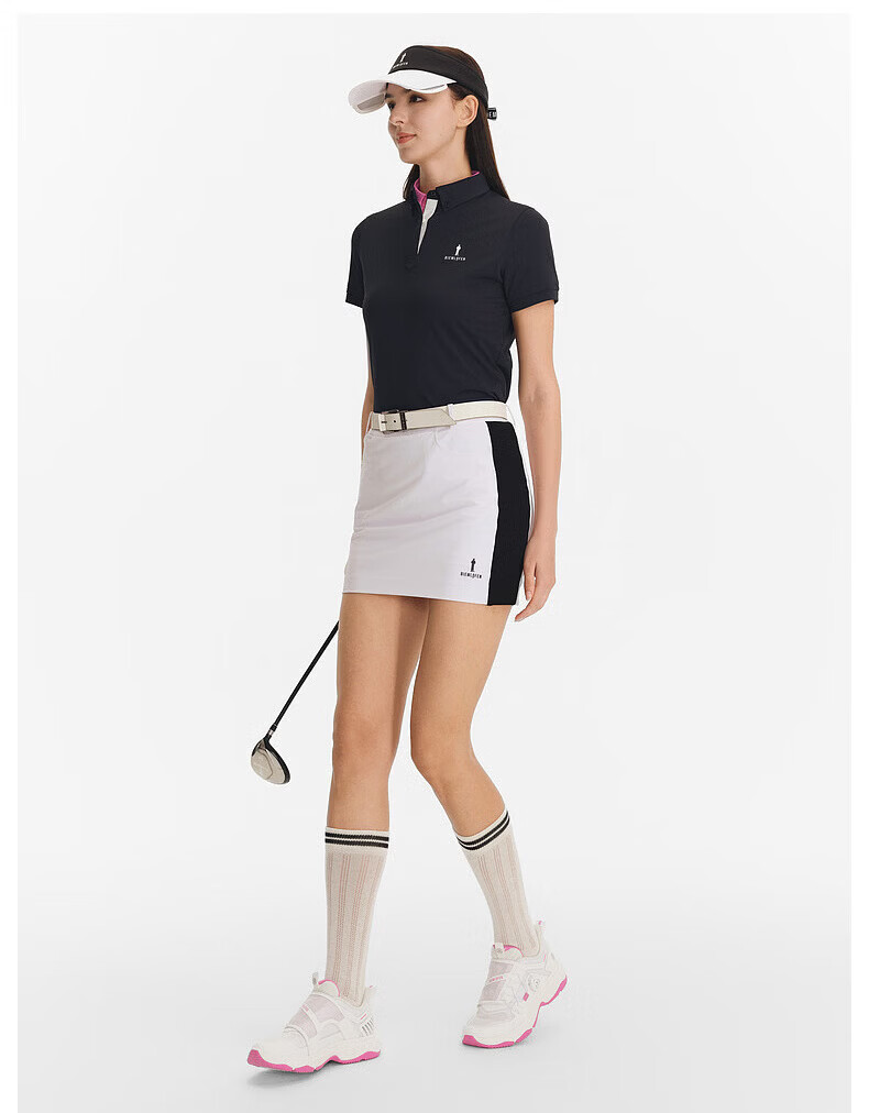 Biyinlefen Golf [UPF500+] 2026 Spring New Women's Sports Casual Stretch Comfortable Breathable Sun Protection Short Sleeve Polo Shirt 13