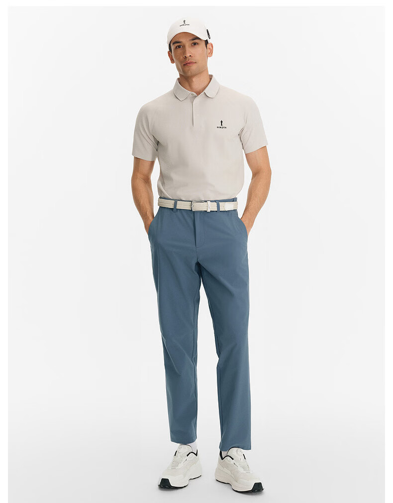 Biyinlefen Golf High Elastic Lightweight 2026 Spring New Men's Fashion Stretch Comfortable Skin-friendly Sports Casual Tapered Pants 8