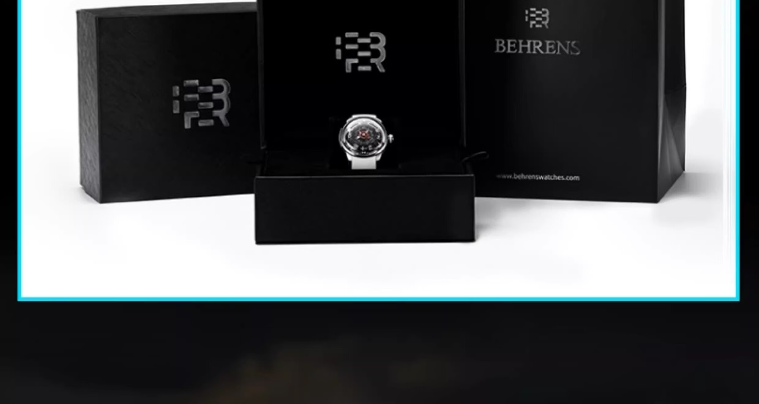 BEHRENS Limited Edition Mechanical Watch Starship II China Rocket Watch Unisex 25