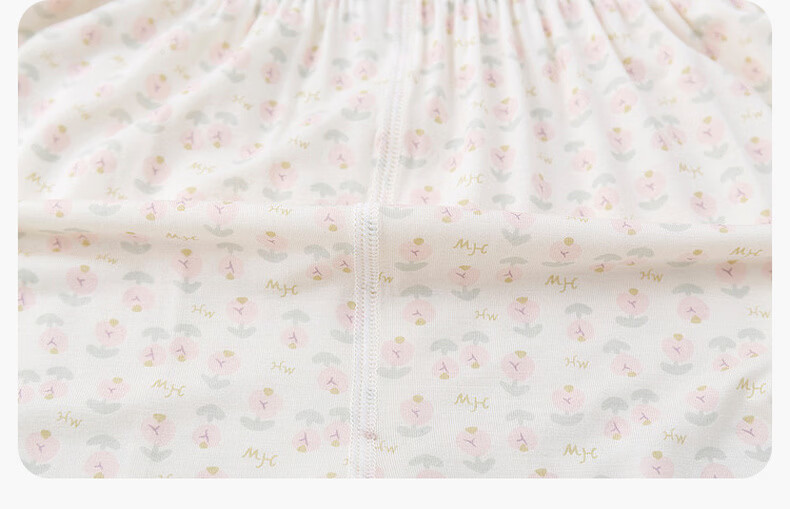 Dudu Kids Summer Pajama Set Baby Skin-Friendly Two-Piece Boys Girls Homewear Air Conditioning Clothes Pink 110 28
