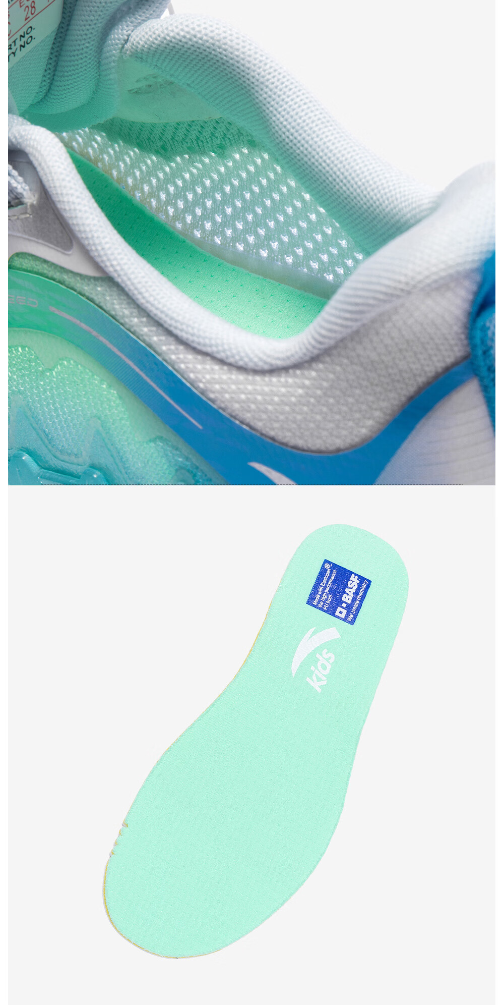 Anta Kids Running Shoes Chasing Wind 8 2026 Summer Boys and Girls Toddler Running Shoes Professional Running Shoes 322629901 11