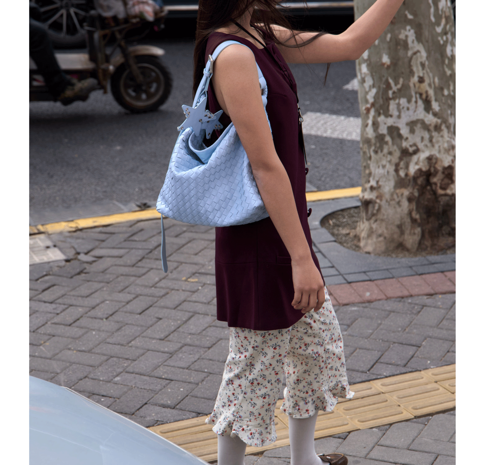 ECODAY Spring Summer Woven Large Capacity Hobo Bag Luxury Suede Commuter Tote Shoulder Crossbody Bag for Women 19