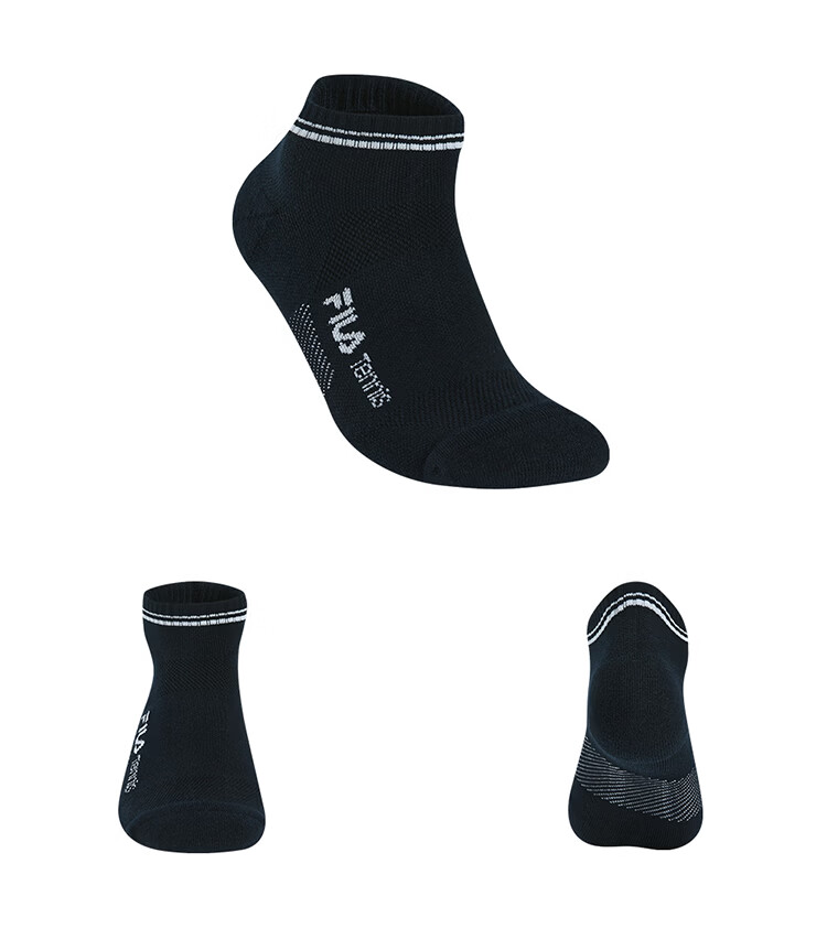 FILA Official Men's Low-Cut Socks 2026 Summer Simple Comfortable Tennis Sports Short Socks 6